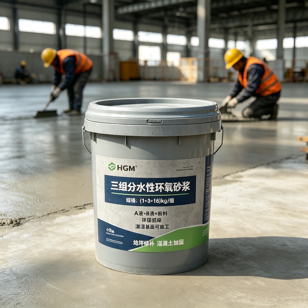灞桥三组份水性环氧砂浆
